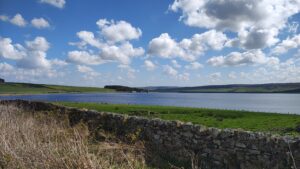 Derwent Reservoir in Northumberland.