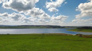 Derwent Reservoir in Northumberland.
